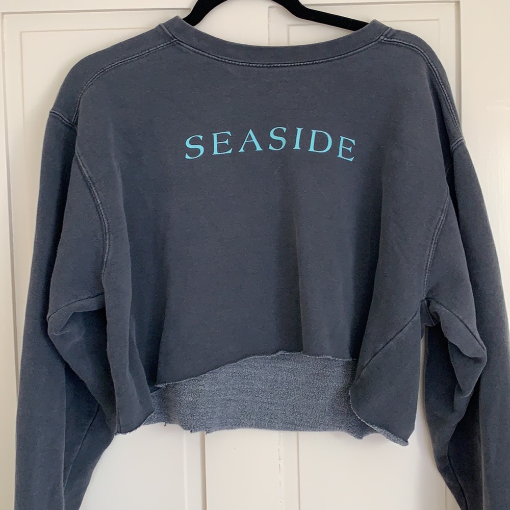 Cropped Seaside Sweatshirt